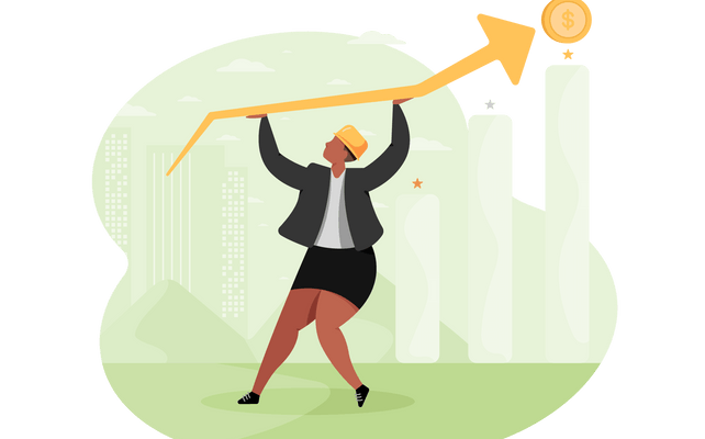 increase money finance arrow